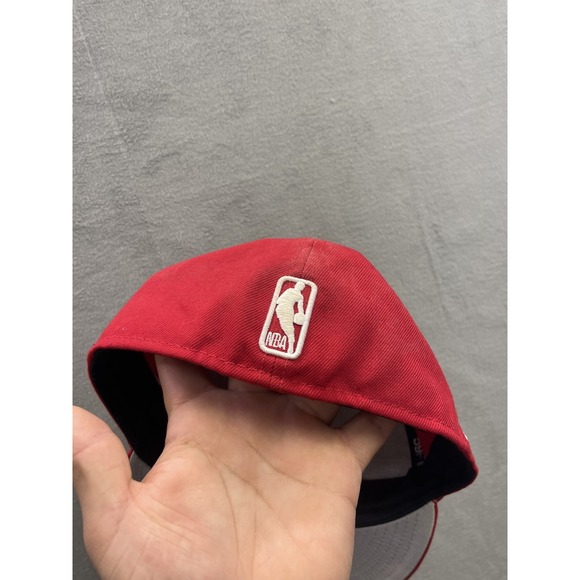 LA New Era Hat Los Angeles Clippers 9FIFTY 7 1/4 Snapback Cap Men's Red Hot - Picture 2 of 5